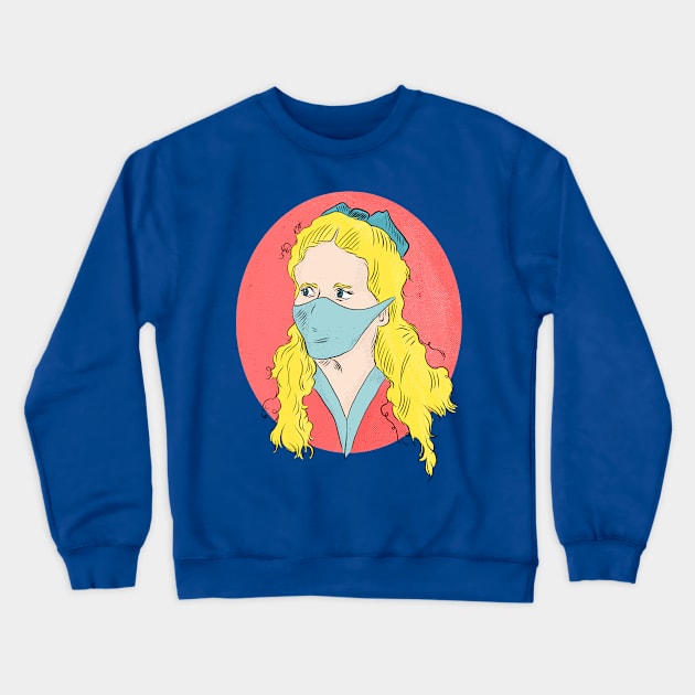 Compassionate Cathy Crewneck Sweatshirt by Little Birds